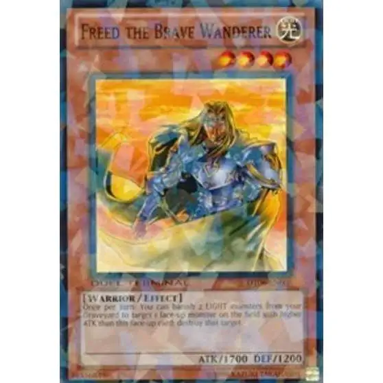 YuGiOh Duel Terminal 6 Parallel Rare Freed the Brave Wanderer DT06-EN006