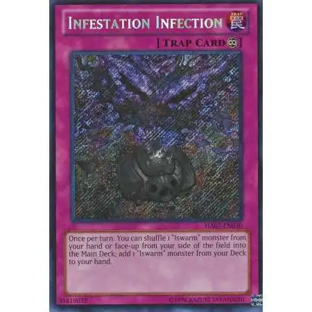 YuGiOh Duel Terminal 7 Normal Parallel Rare Infestation Infection DT07-EN050