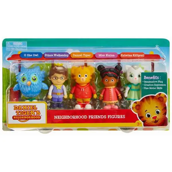 Daniel Tiger's Neighborhood Friends Figure 5-Pack [Loose]