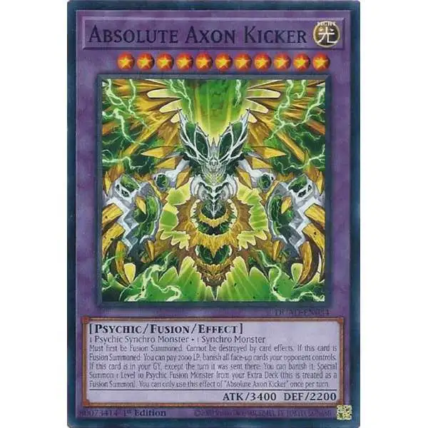 YuGiOh Trading Card Game Duelist's Advance Common Absolute Axon Kicker DUAD-EN034