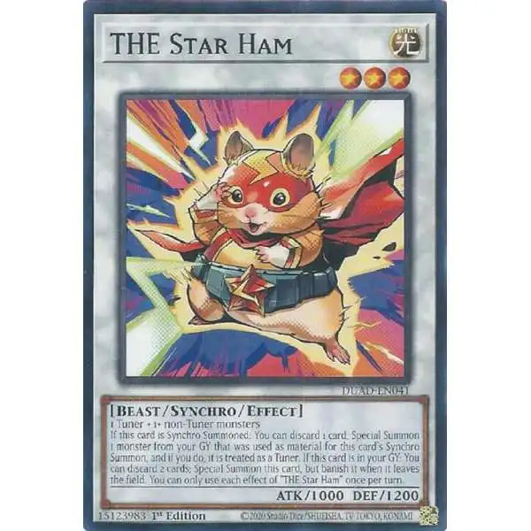 YuGiOh Trading Card Game Duelist's Advance Common THE Star Ham DUAD-EN041