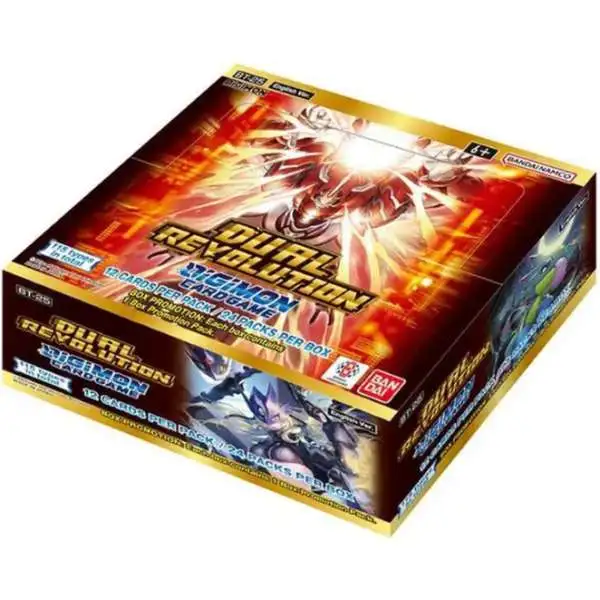 Digimon Card Game Dual Revolution Booster Box BT-25 ENGLISH, 24
