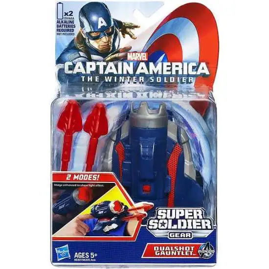 Captain America The Winter Soldier Super Soldier Gear Dualshot Gauntlet 7-Inch