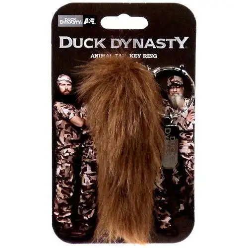 Duck Dynasty Animal Tail Squirrel Keychain