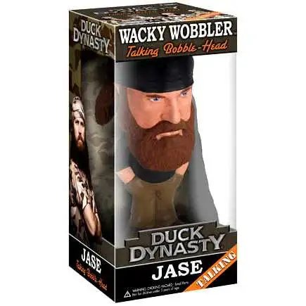Funko Duck Dynasty Wacky Wobbler Jase Robertson Talking Bobble Head [Damaged Package]
