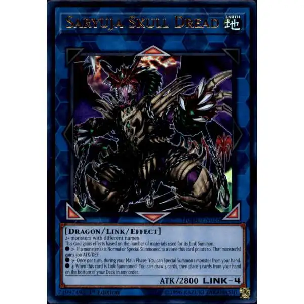 YuGiOh Duel Devastator Ultra Rare Saryuja Skull Dread DUDE-EN026