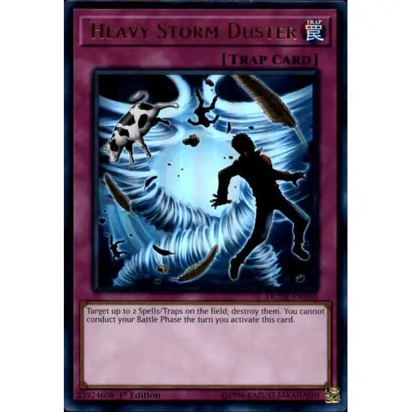 YuGiOh Duel Devastator Ultra Rare Heavy Storm Duster DUDE-EN050