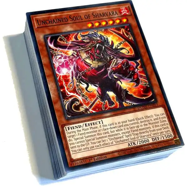 YuGiOh Trading Card Game Duelist Nexus Common Common Lot of 50 Single Cards DUNE