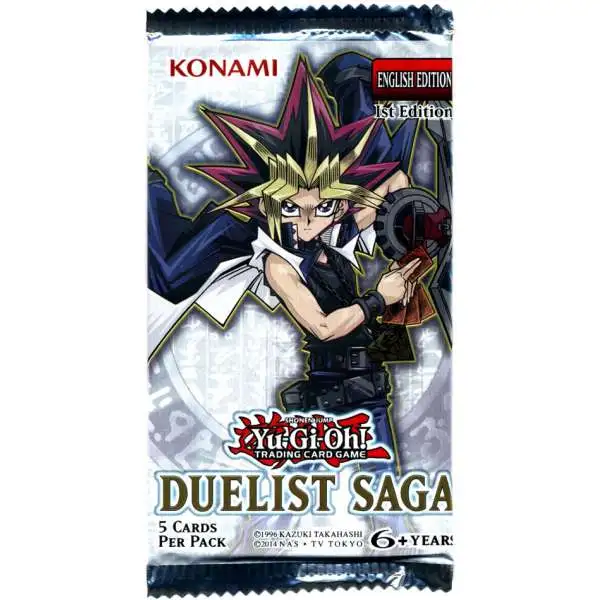 YuGiOh Duelist Saga 1st Edition Mini Box 2x SEALED NEW DUSA 6 Booster Packs 