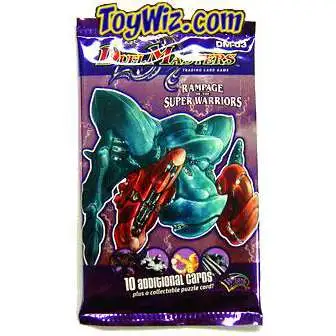 Duel Masters Card Game Rampage of the Super Warriors Booster Pack DM-03 [10 Cards]