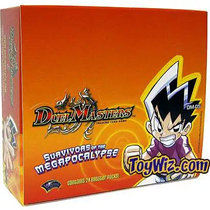 Duel Masters Card Game Survivors of the Megapocalypse Booster Box DM-05 [24 Packs]