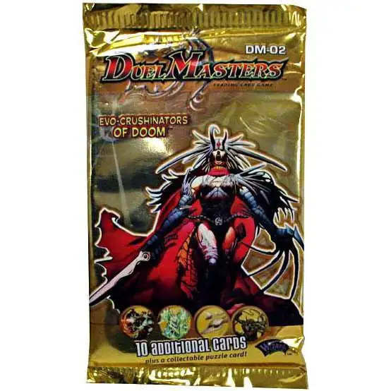 Duel Masters Card Game Evo-Crushinators of Droom Booster Pack DM-02 [10 Cards]