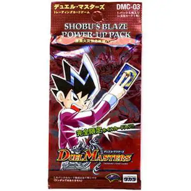 Duel Masters Trading Card Game Shobu's Blaze Power-Up Pack DMC-03 [Japanese, 5 Cards]