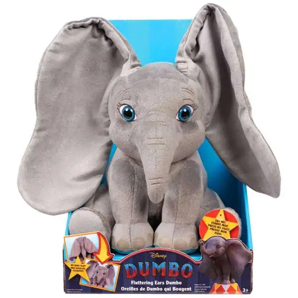 Disney Fluttering Ears Dumbo 13-Inch Plush with Sound