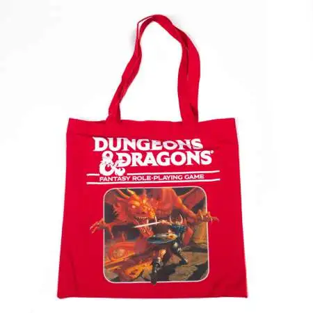 Dungeons & Dragons Dungeons & Dragons Red Tote Bag