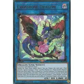 YuGiOh Duel Overload Ultra Rare Crossrose Dragon DUOV-EN015