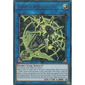 YuGiOh Duel Overload Ultra Rare Artifact Dagda DUOV-EN019