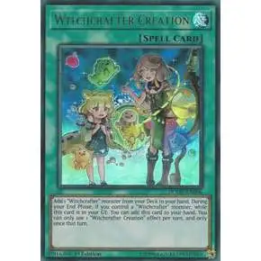 YuGiOh Duel Overload Ultra Rare Witchcrafter Creation DUOV-EN096