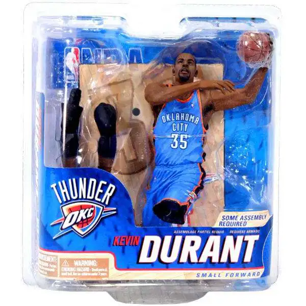 McFarlane Toys NBA Oklahoma City Thunder Sports Picks Basketball Series 22 Kevin Durant Action Figure [Blue Jersey]