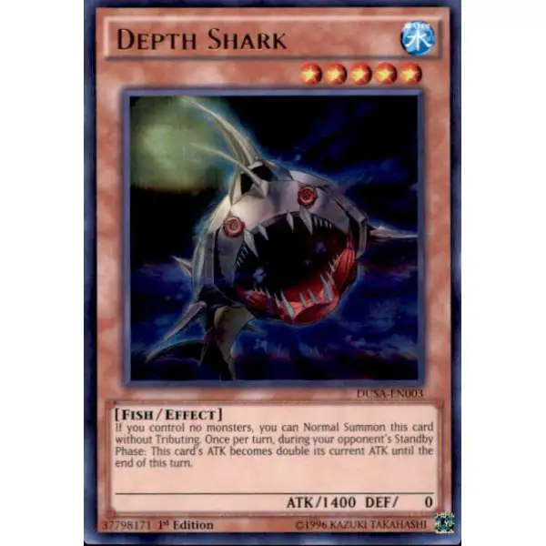 YuGiOh Duelist Saga Ultra Rare Depth Shark DUSA-EN003