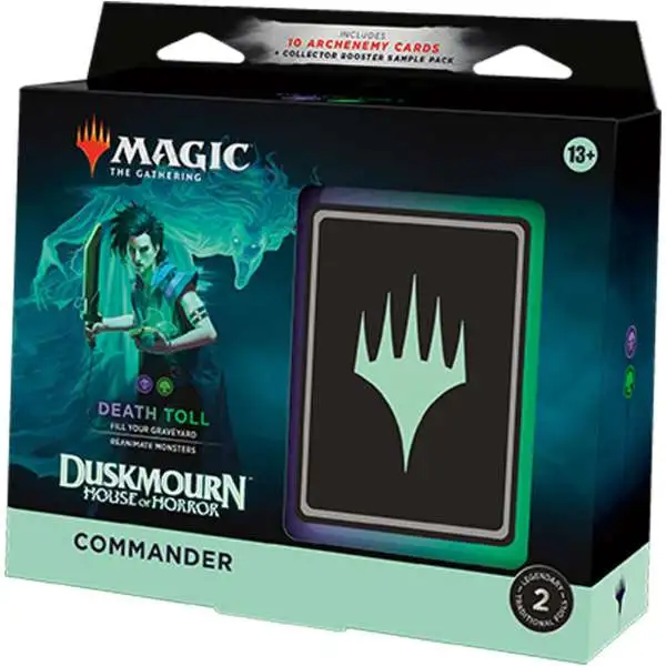 MtG Trading Card Game Duskmourn: House of Horror Death Toll Commander Deck