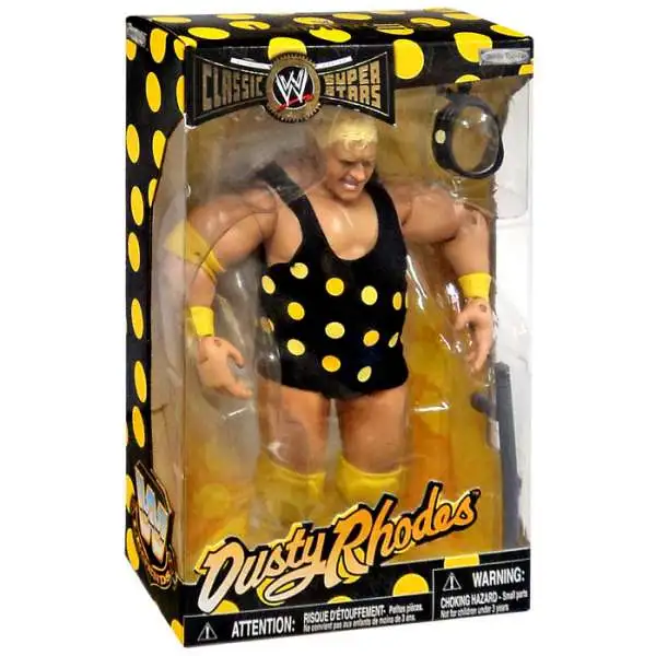 WWE Wrestling Classic Superstars Dusty Rhodes Exclusive Action Figure [Polka Dots]