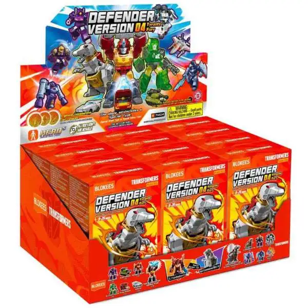 Transformers Galaxy Version Defender Wave 4 Mystery Box DV04 [12 Packs]