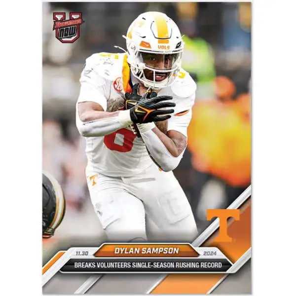 NCAA 2024 Bowman U NOW Dylan Sampson #51