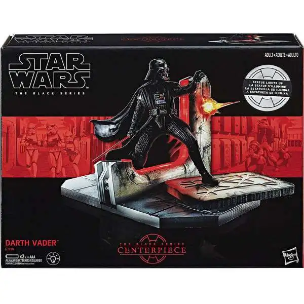 Star Wars Black Series Centerpiece Darth Vader Statue Figure [Lights Up!]