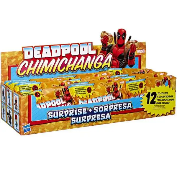 Marvel Deadpool Wave 1 Chimichanga Mystery Box [12 Packs]