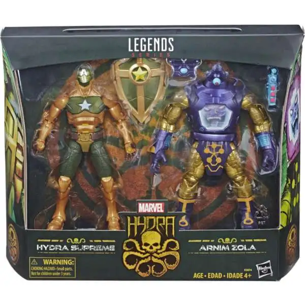 Marvel Legends Hydra Supreme & Arnim Zola Action Figure 2-Pack