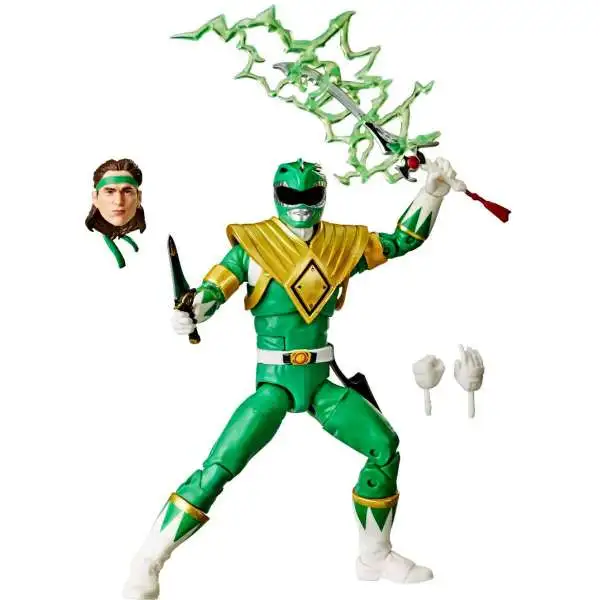 Power Rangers Mighty Morphin Lightning Collection Green Ranger Action Figure [2021 Version]