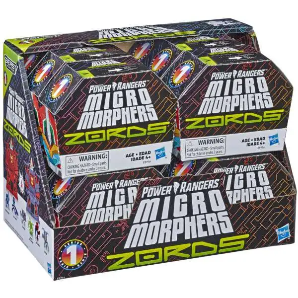 Power Rangers Beast Morphers Micro Morphers ZORDS Mystery Box [12 Packs]