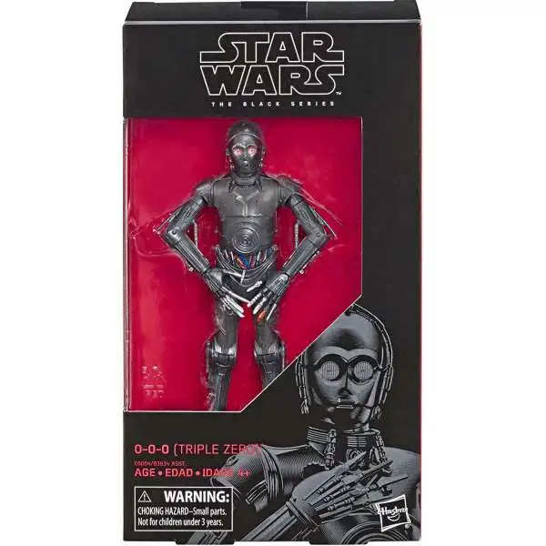 Star Wars Expanded Universe Black Series 32 0-0-0 Action Figure [Triple Zero, Comic]