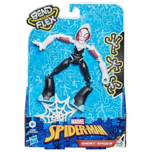 Marvel Spider-Man Bend & Flex Ghost-Spider Action Figure [2021]