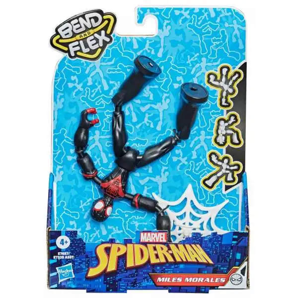 Marvel Spider-Man Bend & Flex Miles Morales Action Figure [2021]