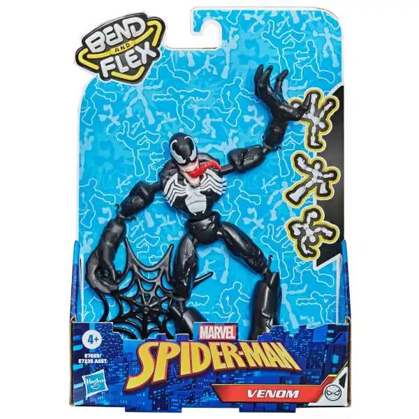 Marvel Spider-Man Bend & Flex Venom Action Figure [2021, Damaged Package]
