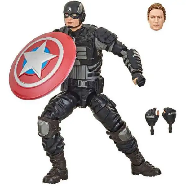 Gamerverse Marvel Legends Joe Fixit Series Captain America Action Figure [Black Costume, Loose]