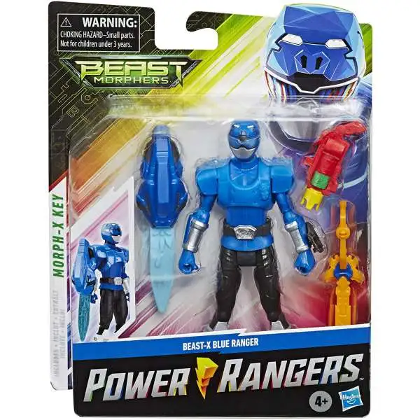 Power Rangers Beast Morphers Blue Ranger Beast X Mode Basic Action Figure