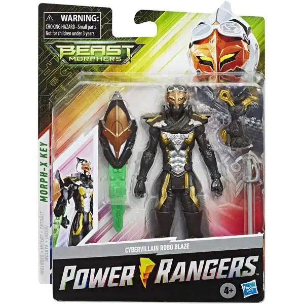 Power Rangers Beast Morphers Cybervillain Gold Blaze Basic Action Figure