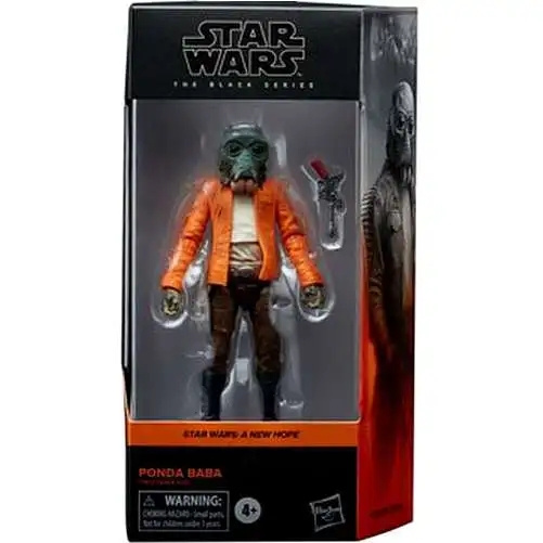 Star Wars A New Hope Black Series Wave 6 Ponda Baba Action Figure