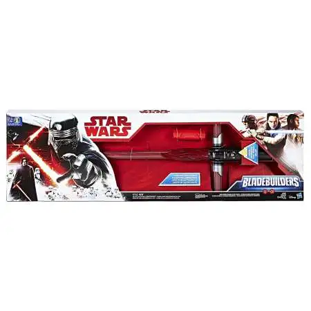 Star Wars The Last Jedi Bladebuilders Kylo Ren Deluxe Electronic Lightsaber Roleplay Toy