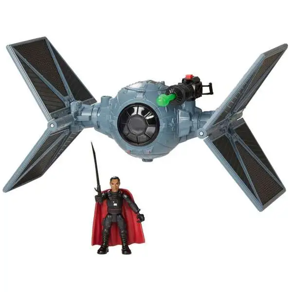 Star Wars Mission Fleet Moff Gideon & Outland TIE Fighter Vehicle & Action Figure