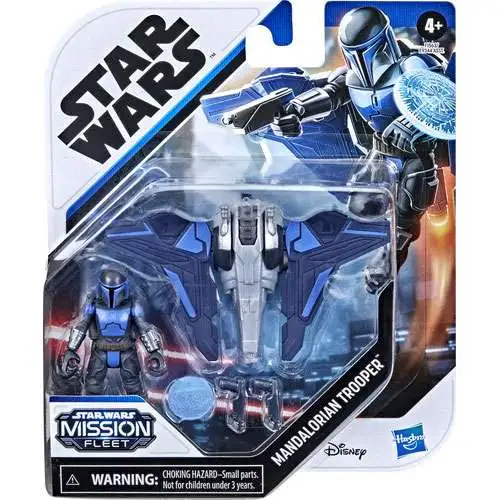 Star Wars Mission Fleet Mandalorian Trooper 2.5-Inch Micro Vehicle