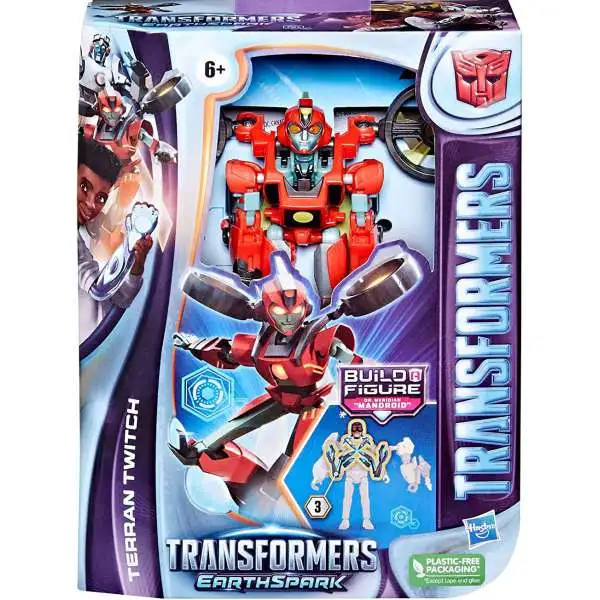 Transformers Earthspark Build Dr. Meridian Mandroid Terran Nightshade