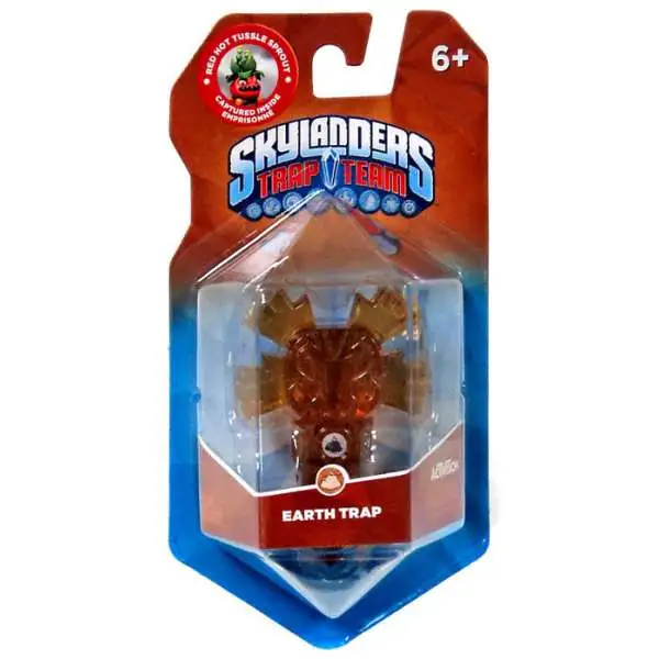Skylanders Trap Team Earth Totem Trap [Spinning Sandstorm, Red Hot Tussle Sprout]
