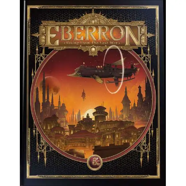 Dungeons & Dragons 5th Edition Eberron - Rising from the Last War Hardcover Roleplaying Book [Alternate Cover]