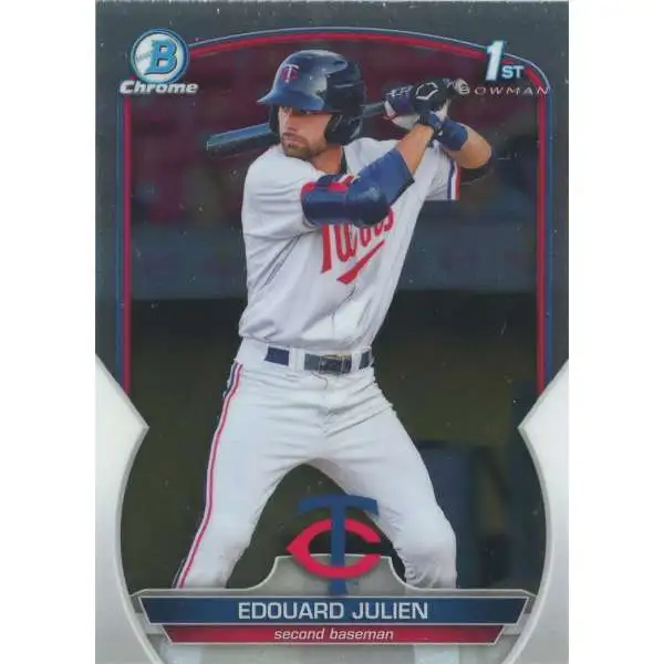 MLB Topps 2023 Bowman Chrome Prospects Edouard Julien BCP-82 [Rookie, 1st Bowman]