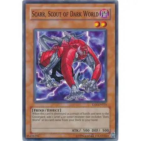 YuGiOh Elemental Energy Common Scarr, Scout of Dark World EEN-EN025