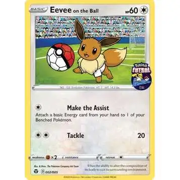 Pokemon Trading Card Game Futsal Promo Eevee On The Ball #2
